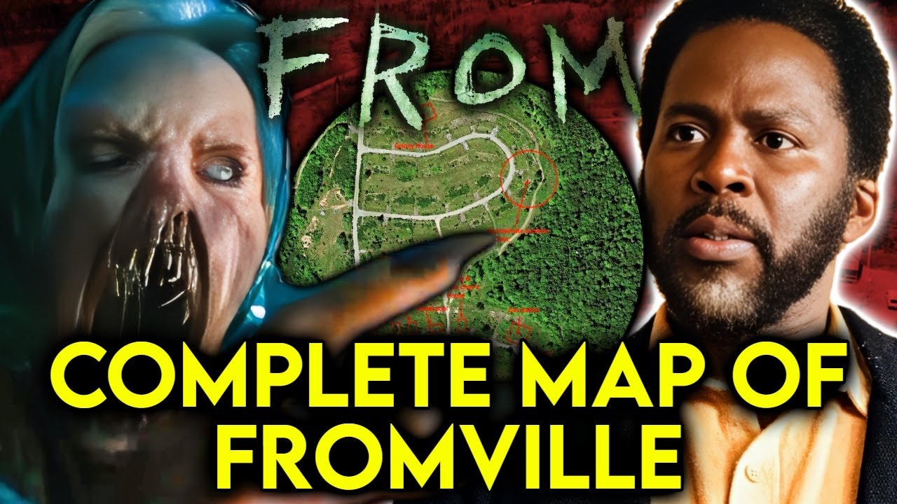 Complete Map Of Fromville And Key Areas Of Interest - Explained - From TV Series