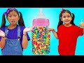 Emma Jannie And Ellie Play Together With Fun Kids Toys And Outdoor Children Activities