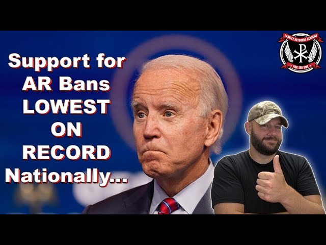 BREAKING: AR Ban support at ALL TIME LOW Nationally… Inflation more important than “Gun Violence”…