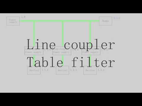 [KNX - EN] Line Coupler - Table filter