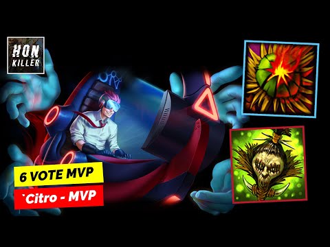 HoN Doctor Repulsor HELLFLOWER with SHRUNKEN HEAD - MVP