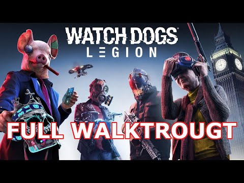 WATCH DOGS LEGION PC PL FULL WALKTHROUGH/FULL GAME (ALL MISSIONS) (PRZEJŚCIE GRY)GTX1080 1440P 60FPS