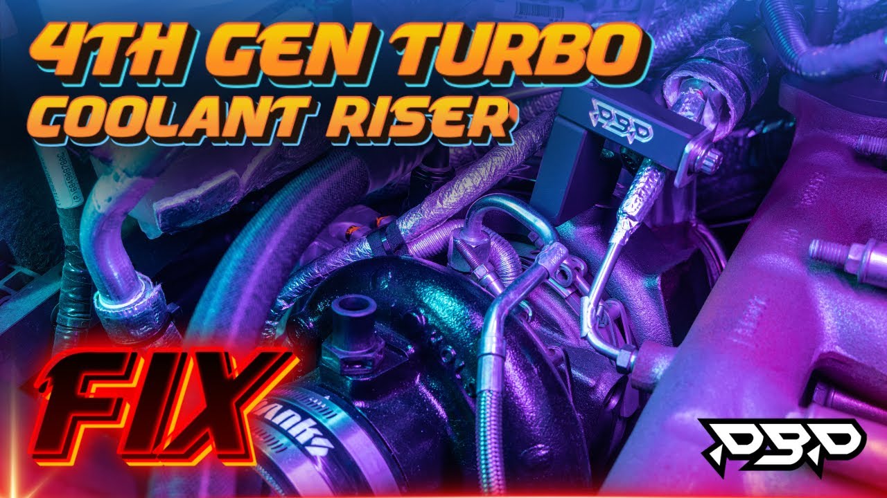 4TH GEN CUMMINS 6.7L TURBOCHARGER COOLANT RISER COLD FEED INSTALL