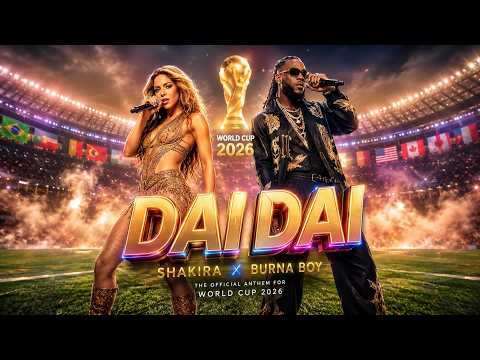 SHAKIRA x BURNA BOY – FIFA WORLD CUP 2026 ANTHEM 🔥 DAI DAI (Official Performance)