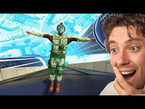 Reacting To GTA 5 Army Guy Ragdolls and Fails