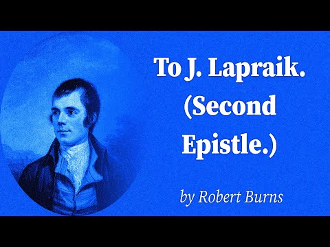 To J. Lapraik. (Second Epistle.) by Robert Burns