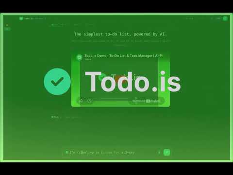 Todo.is - AI To-do List & Note
