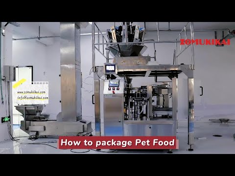 How to package pet food