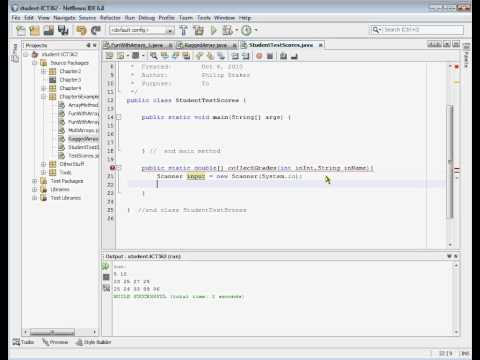 Java Programming Ragged Arrays 1