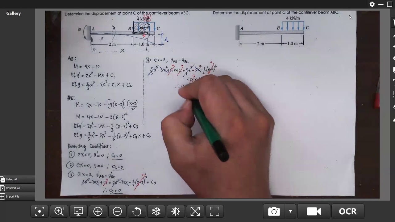 SOLVED PROBLEM USING DOUBLE INTEGRATION METHOD AND MACAULAY BRACKET FUNCTION