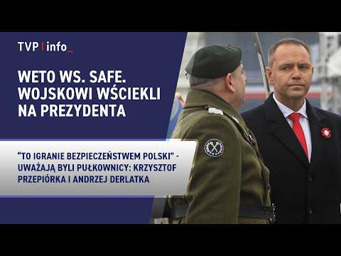 Nawrocki odrzuca SAFE. Wojskowi wściekli na prezydenta | KOMENTARZE