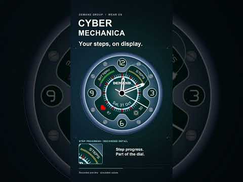 Cyber Mechanica Watch Face video thumbnail