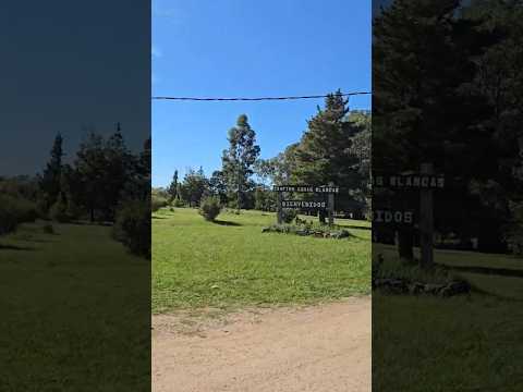 recorrido por el camping de  Aguas Blancas departamento de Lavalleja Uruguay '