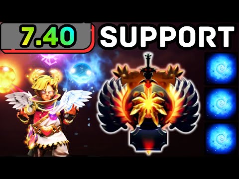 🔥 NEW PATCH 7.40 INVOKER SOFT SUPPORT GLOBAL SPELL IMPACT | DOTA 2 GAMEPLAY 🔥