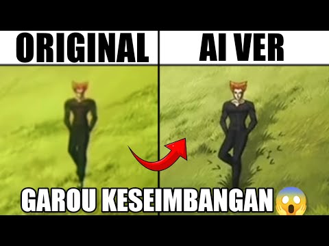 garou berjalan ahh scene... (geser jir😂) 