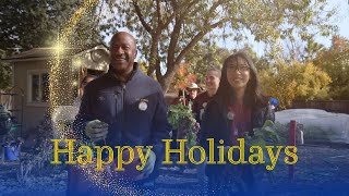 Happy Holidays From Chancellor Gary May