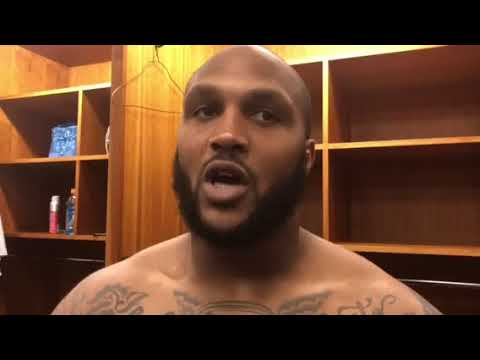 Jurrell Casey offers salute at end of anthem