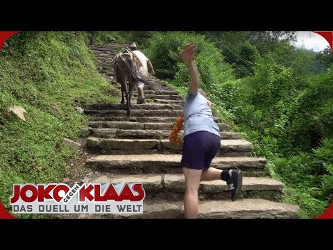 Nepal - Part 1: Bumpy Arrival | Joko vs. Klaas - The Duel Around the World | ProSieben