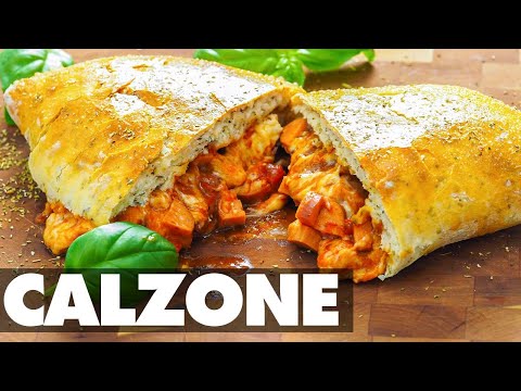 Pepperoni and Sausage Calzone Recipe for Beginners! (Homemade Calzones Recipe)