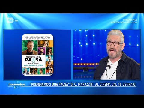 Marco Giallini nel film "Prendiamoci una pausa" - Domenica In 11/01/2026