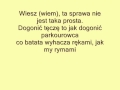 Raggafaya-Cała sala tekst/lyrics 