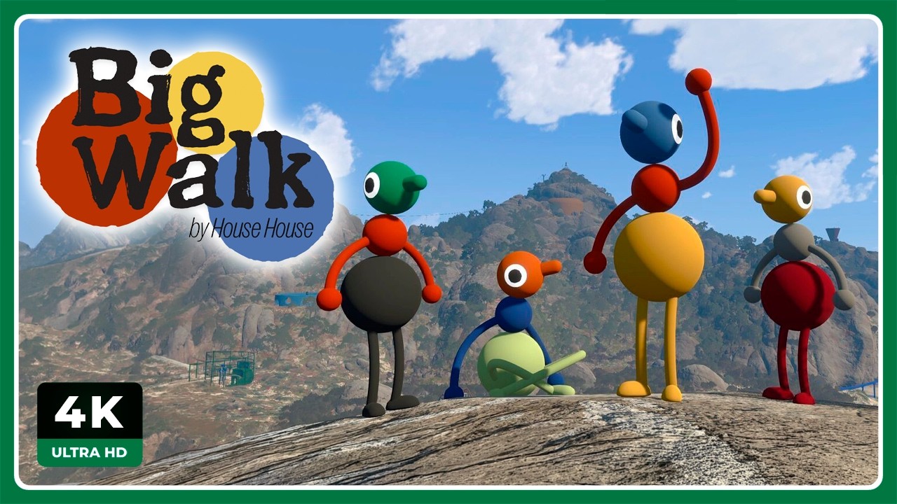 EL JUEGO DONDE DEBES ANDAR (c/ Carola + Serpi + Zellen) | BIG WALK Gameplay Español