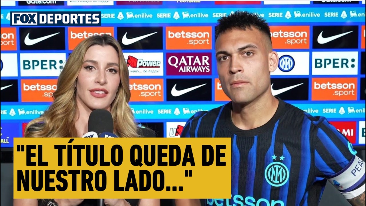 🚨 LAUTARO EN EXCLUSIVA | "El título queda de nuestro lado", Martínez tras conquistar la Serie A