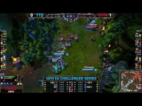 Meet Your Makers Tick Trick and Duck | Game 2 for 3rd place EU Challenger Series #1 | MYM vs TTD G2