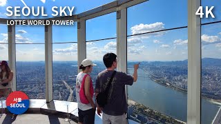Thumbnail for Seoul Sky Observatory Walking Tour — Lotte World Tower South Korea 4K
