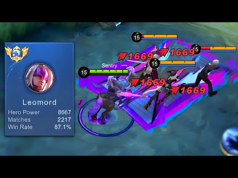 WTF DAMAGE!! LEOMORD BEST CRITICAL DAMAGE BUILD 2023