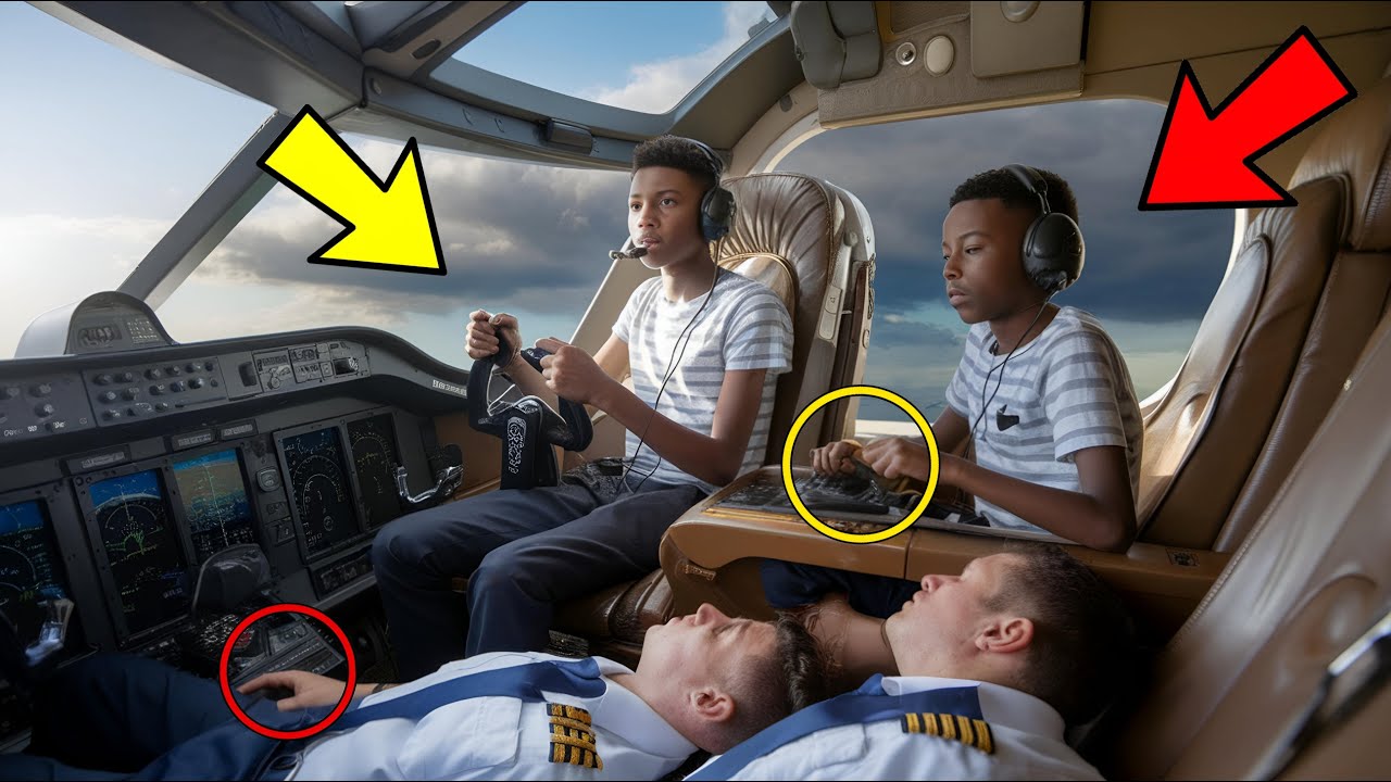 Black Boys Saved Plane from Crashing, 24 Hours Later, The President Reached Out