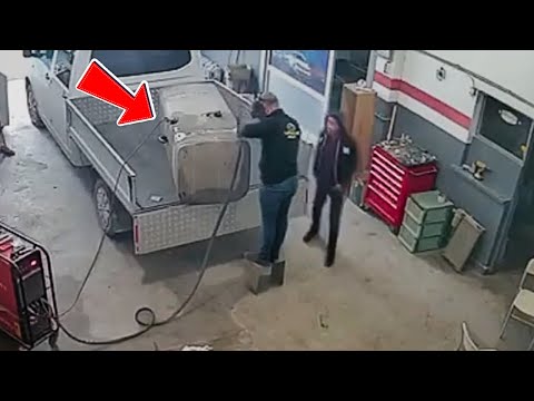 😱WORKPLACE ACCIDENT DURING WELDING