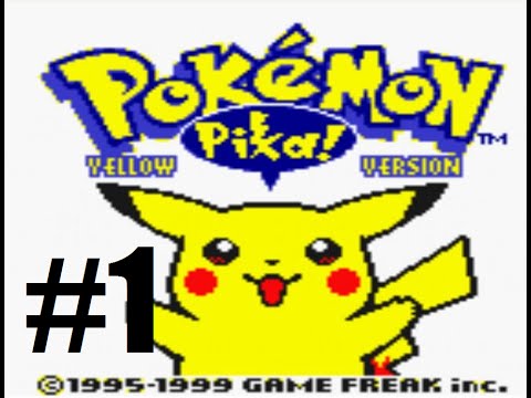 Let's Play: Pokemon Yellow - Part 1 "The Journey Begins"