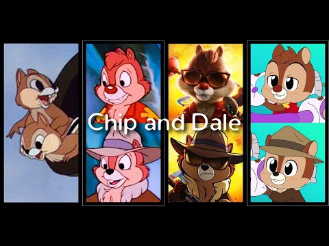Chip and Dale Evolution (1943-2023)