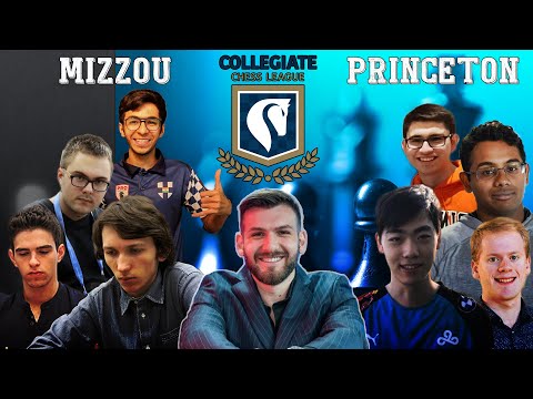 Collegiate Chess League Semifinal | Mizzou A VS Princeton