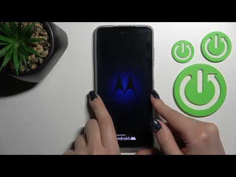 How to Switch On MOTOROLA Moto G52 - Power On Device