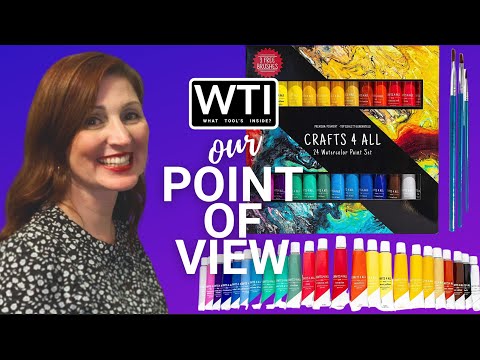 Watercolor Paint Set - WTI product video review