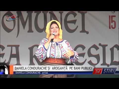 DANIELA CONDURACHE ȘI  AROGANȚĂ  PE BANI PUBLICI