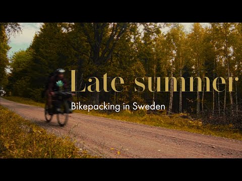 Late summer bikepacking in sweden