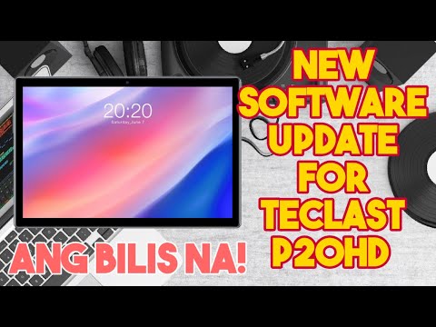 TECLAST P20HD NEW SOFTWARE UPDATE | GilJamz TV