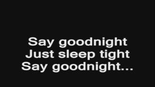 Bullet For My Valentine - Say Goodnight (ACOUSTIC) lyrics HD