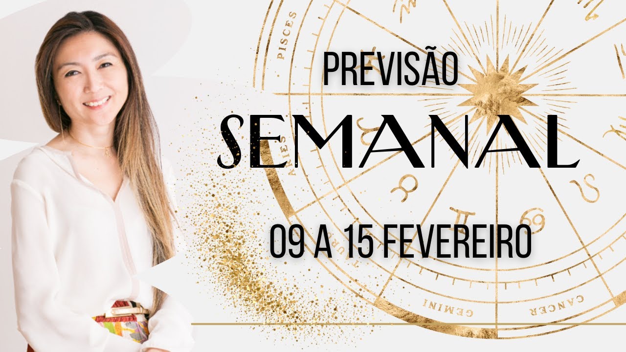 ✨PREVISÃO SEMANAL 09/02 a 15/02 | Todos os signos