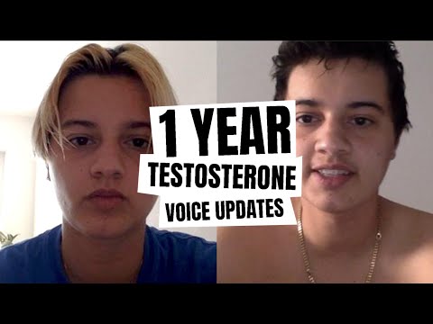 ONE YEAR ON TESTOSTERONE: Voice Updates