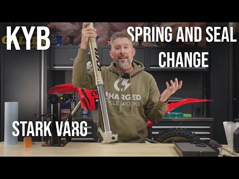 KYB Spring and Seal Change on your Stark Varg!