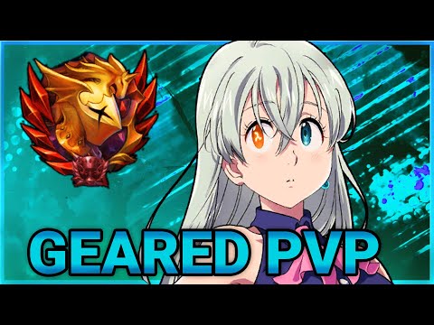 TROLLING HIGH CP PLAYERS WITH BLUE ELI! GEARED PVP [Seven Deadly Sins Grand Cross]