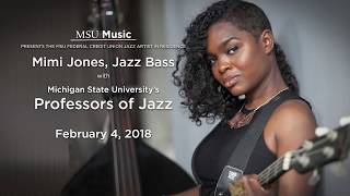 MSUFCU Blue Monday featuring Jazz Artist in Residence Mimi Jones | 2.4.2019