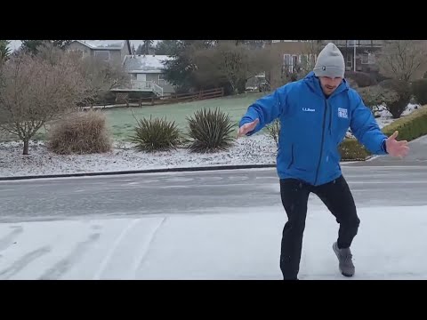 Freezing rain and ice in Yamhill County