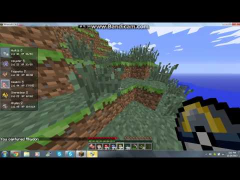 pixelmon ep 3 cloyster and rhydon yay