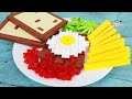 Lego Sandwich Lego In Real Life Stop Motion Cooking ASMR