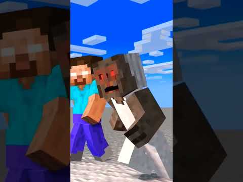 Herobrine & Granny's Epic Clash | Minecraft Animation | MUST-SEE!